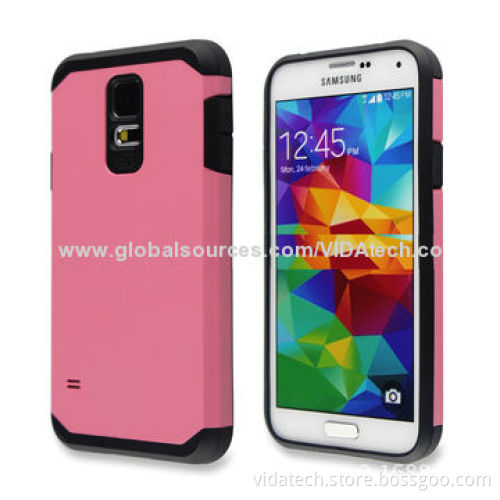 Combo Holster/2 in 1 Silicone or TPU and Rubber PC Case for Samsung Galaxy S5 I9600, Manufacturer
